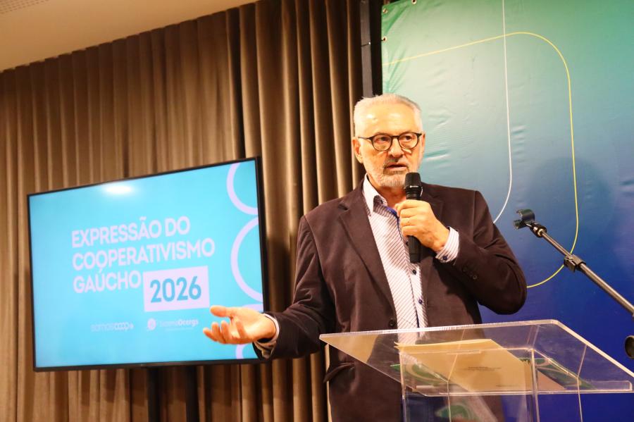Darci Hartmann, presidente do Sistema Ocergs