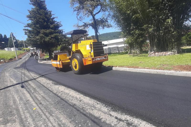 Município tem recebido importantes obras de pavimentação