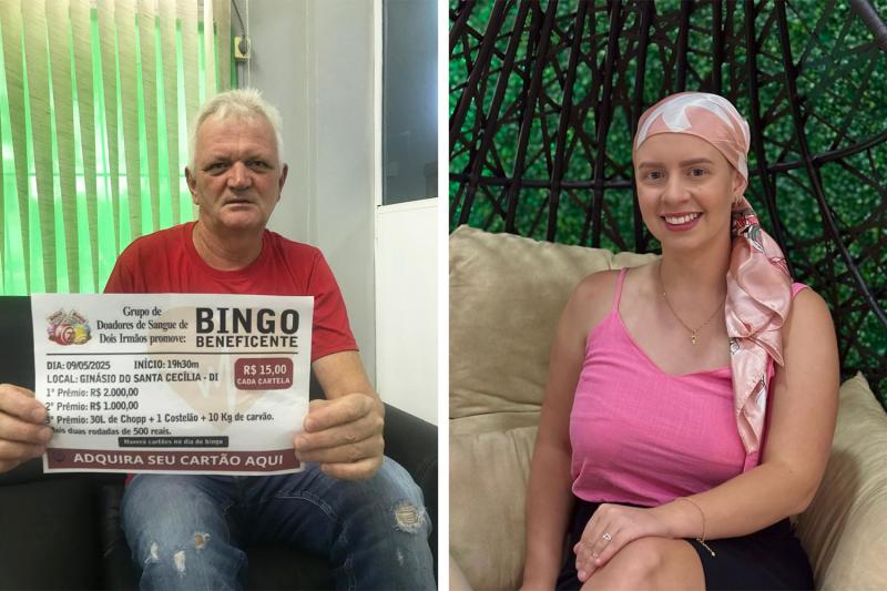 Sérgio Kroetz, do grupo de doadores de sangue / Tainara Dutra