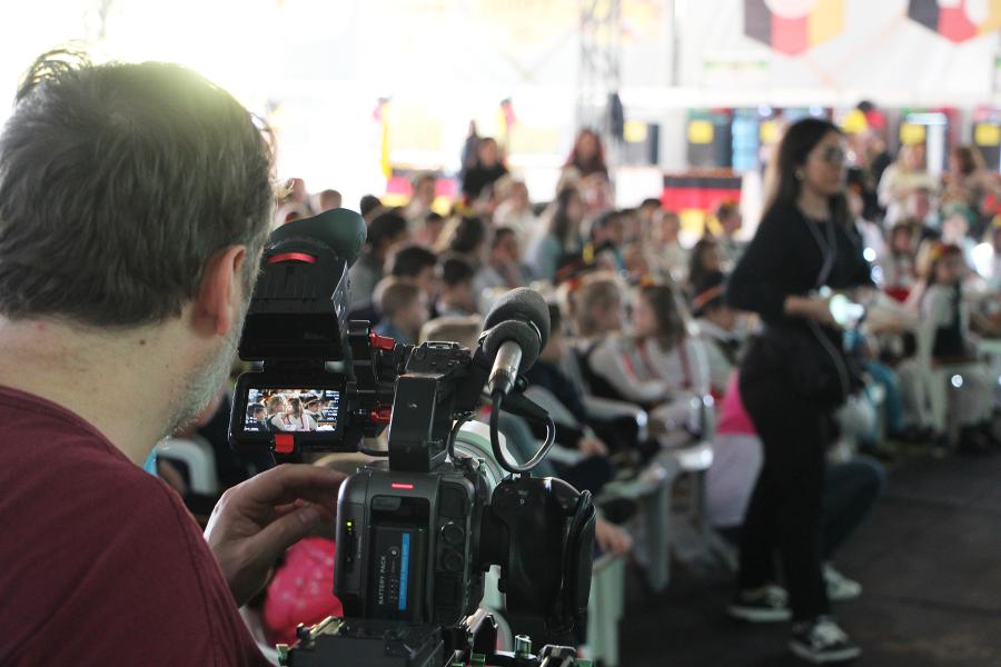 Documentaristas fizeram imagens do Kerb no final de setembro
