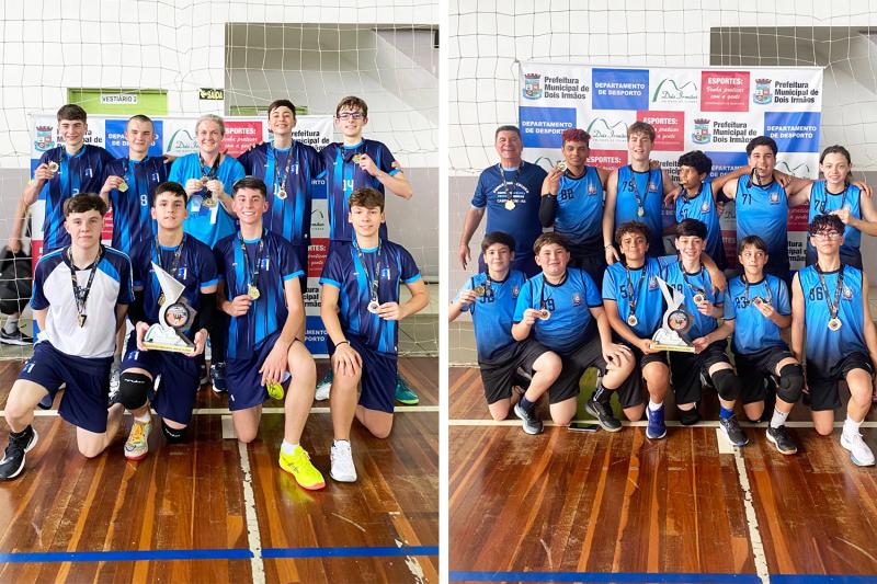Set Point A levou o título no infantil masculino / Projeto Acolher foi campeão do mirim masculino