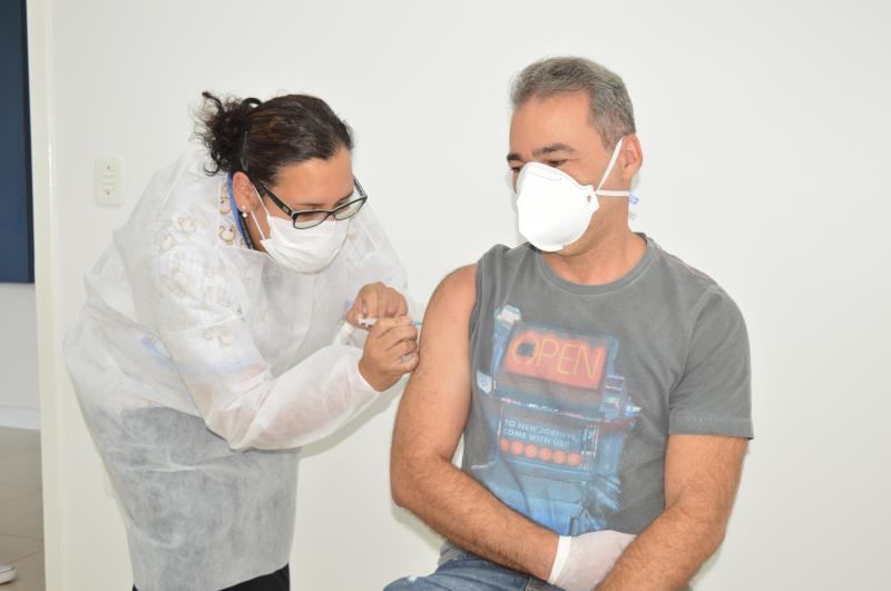 Vacinação em Dois Irmãos começou no dia 19 de janeiro (Foto: Arquivo JDI)