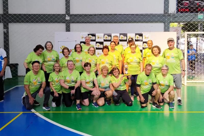 Dois Irmãos participou dos Jogos de Integração da Terceira Idade em Ivoti