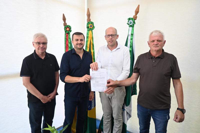 João Luiz, Jerri, Joel e Kroetz (Foto: Divulgação / PMDI)