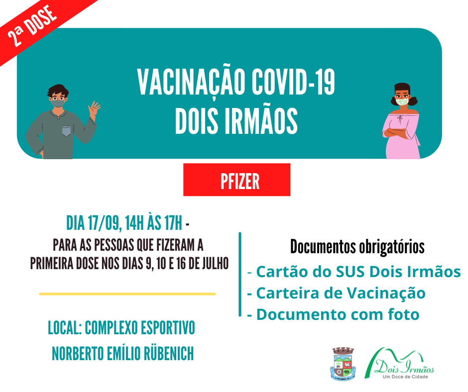 É para quem fez a primeira em 9, 10 e 16 de julho