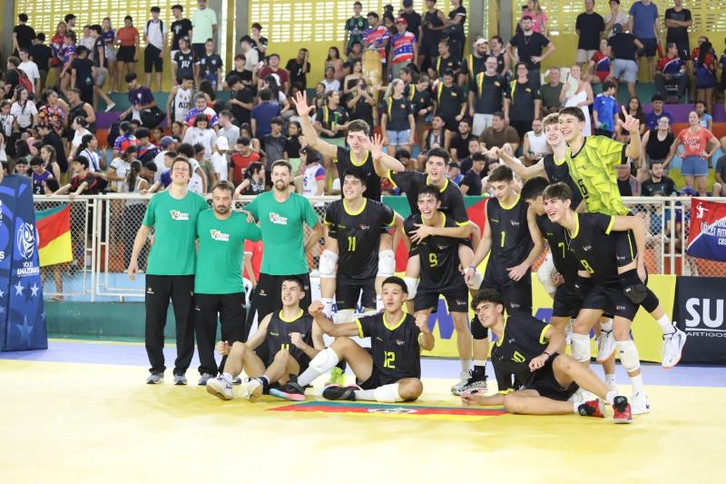 Seleção Gaúcha conquistou o título no masculino (Foto: Ewerton Silva)