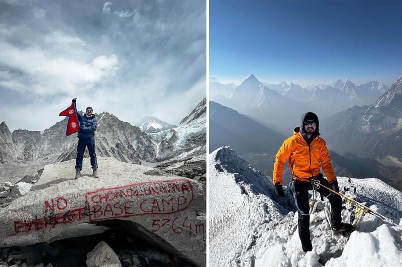Dois-irmonense encara 5.364 metros de altitude e chega ao Acampamento Base do Everest