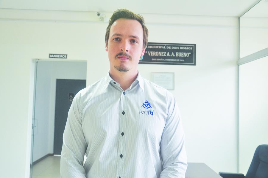 Douglas Mai da empresa Krafti Tecnologia