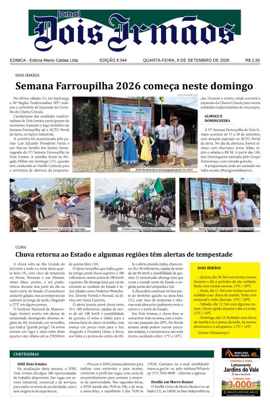 Edição 09.09.2026
