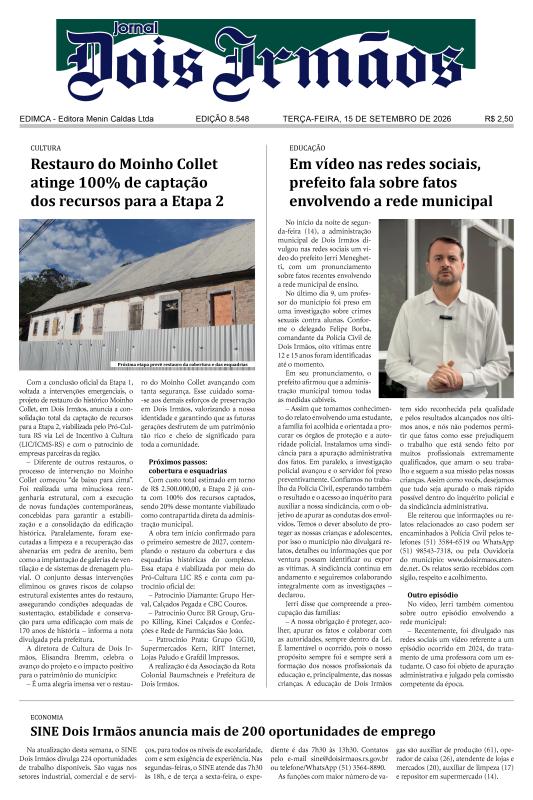 Edição 15.09.2026