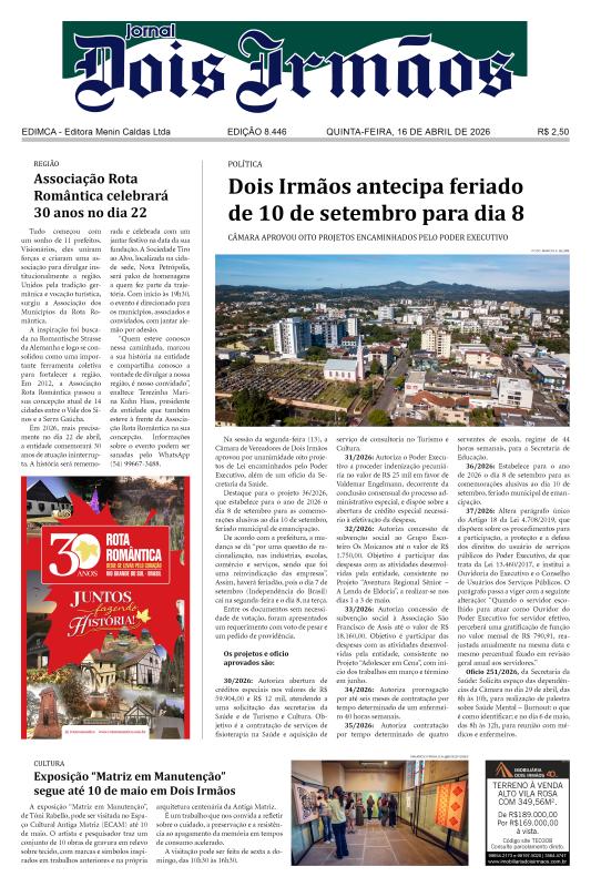 Edição 16.04.2026