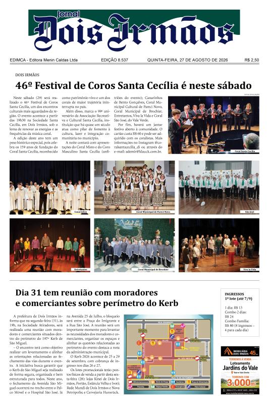 Edição 27.08.2026