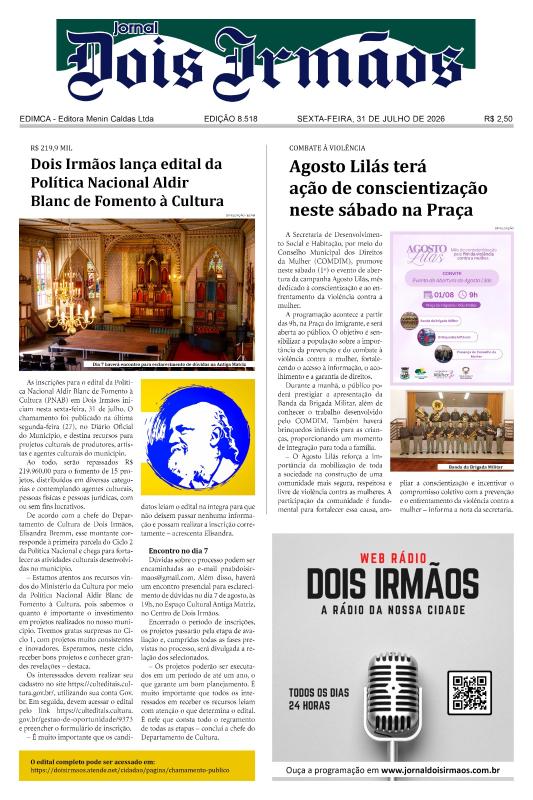 Edição 31-07-2026