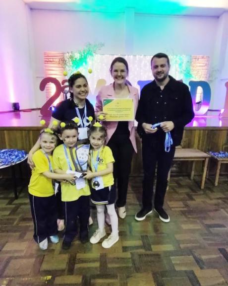 Educação Infantil: 29 de Setembro 1º lugar