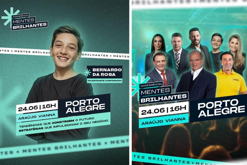(Imagens: Divulgação / Mentes Brilhantes)
