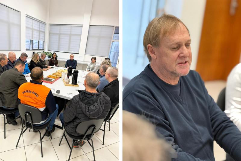 Encontro com Vereador troca ideias sobre segurança e mobilidade urbana