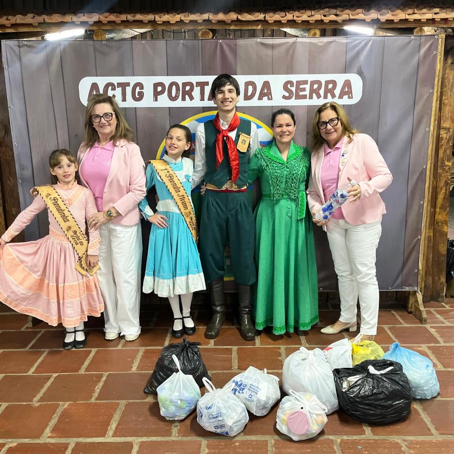 Entrega para a Liga de Combate ao Câncer
