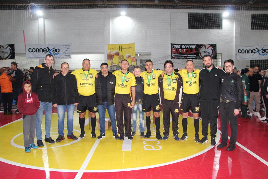 Equipe de arbitragem e diretoria da Lifusa