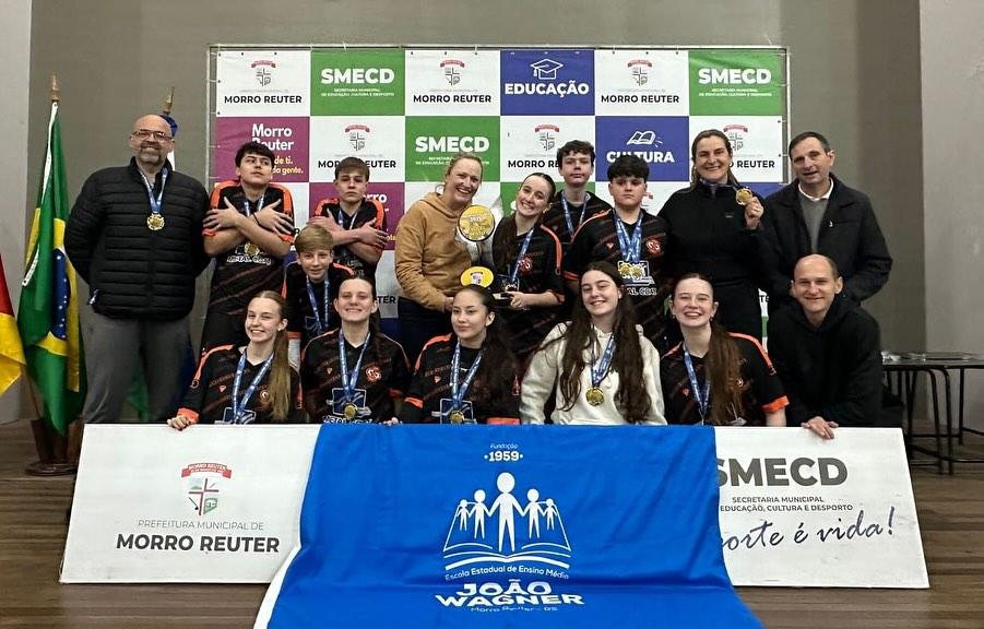 Escola Estadual João Wagner A foi campeã na Sub-15