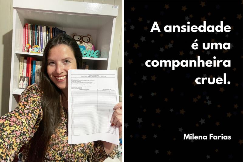 Milena lançou uma Ação entre Amigos para arrecadar mais recursos