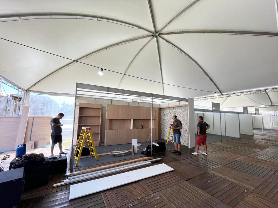 Estrutura do evento está mais integrada este ano