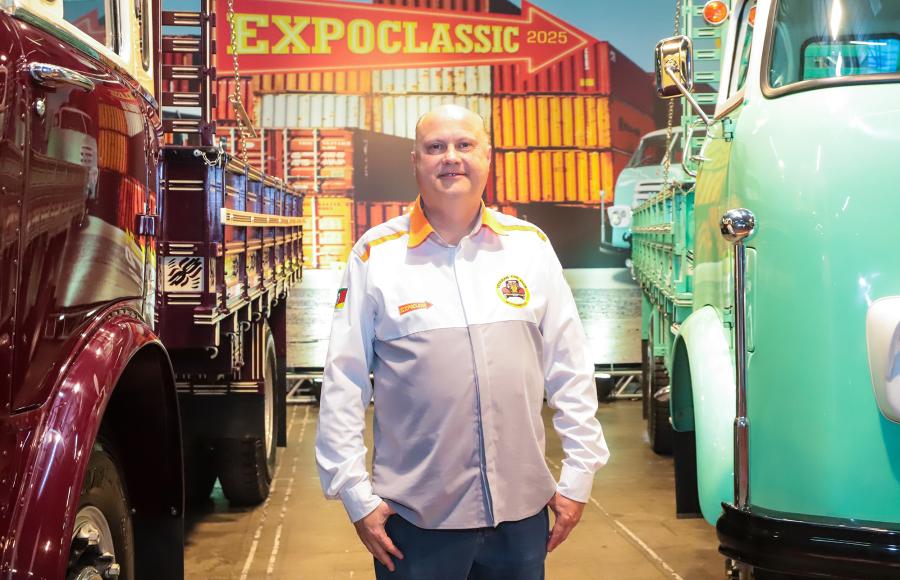 Evandro Scholles, vice-presidente do Veteran Car Club Novo Hamburgo
