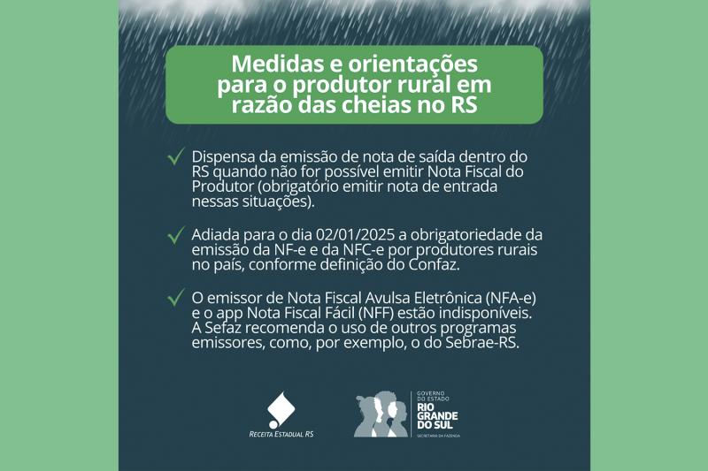 Confira as informações