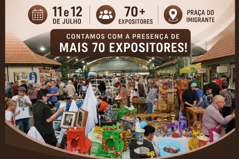 Feira Estadual do Artesanato movimenta Dois Irmãos no fim de semana