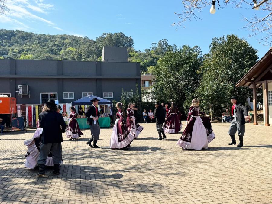 Fim de semana também teve atividades na Praça Municipal