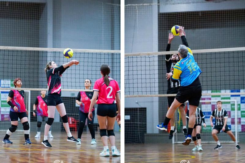 Finais do Vôlei Misto e Feminino movimentam Morro Reuter nesta sexta