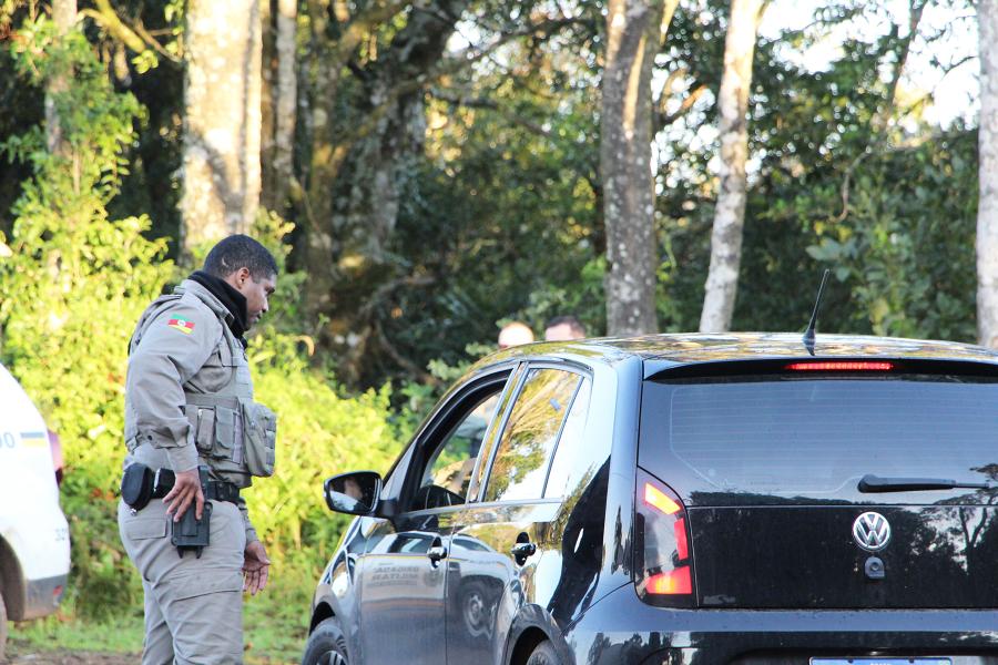Forças policiais mobilizadas na região