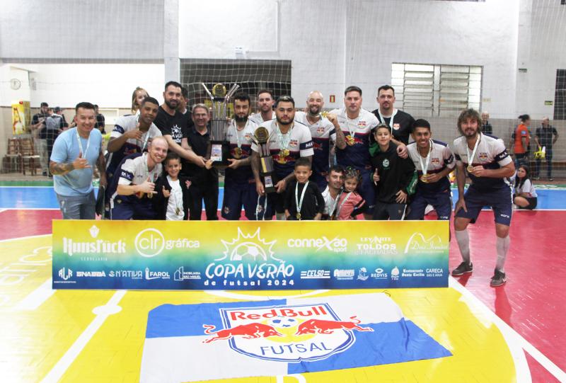 Red Bull, de Caxias do Sul, foi campeão no masculino