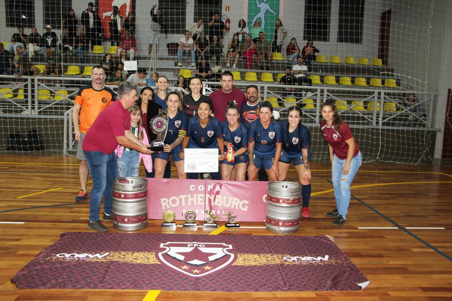 Grande campeão, PFC ganhou R$ 3 mil e um barril de chope Rothenburg