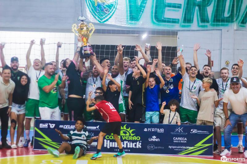 Green Brush foi campeão nos pênaltis (Foto: RV Fotografia)
