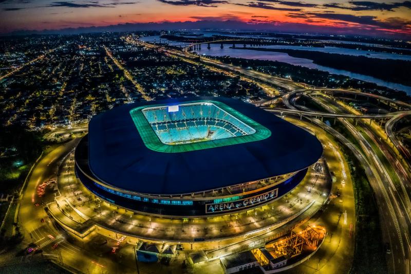 Fonte: ge / Foto: Arena do Grêmio