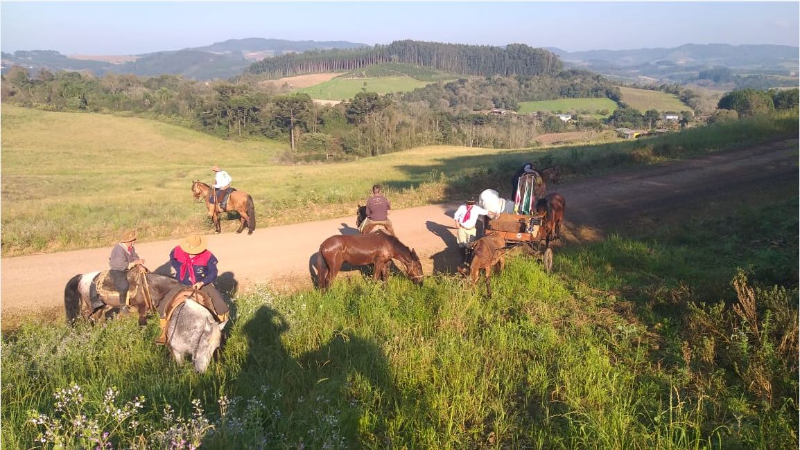 Ao todo, grupo percorrerá 590 km