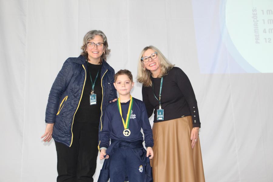 Guilherme Perin dos Santos conquistou a medalha de Ouro no Concurso Canguru de Matemática 