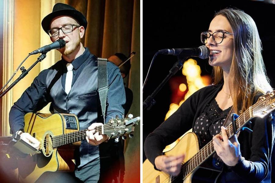 Gustavo Fallavena e Jéssica Hansen
