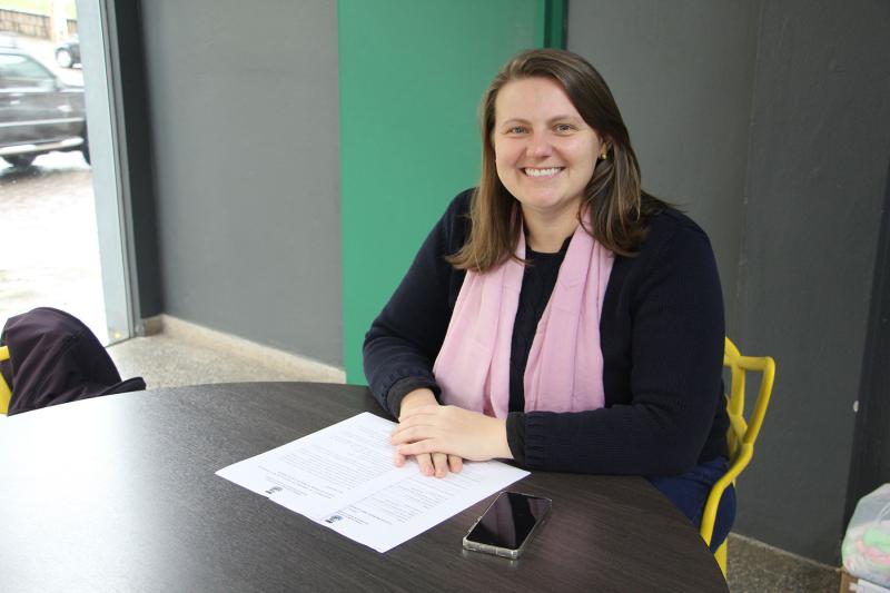 Cristiane Engelmann, chefe do Departamento de Turismo
