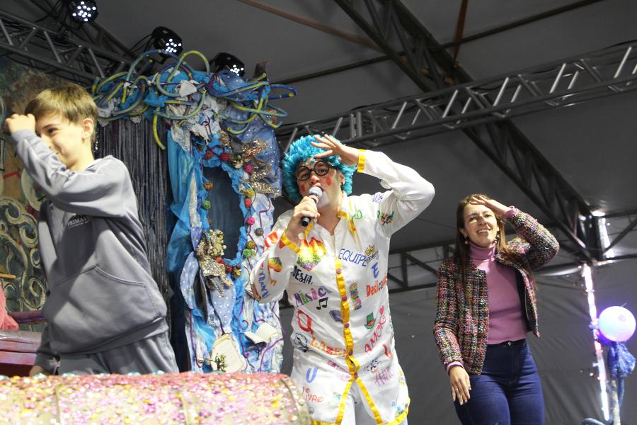 Interação e alegria no Palco Principal