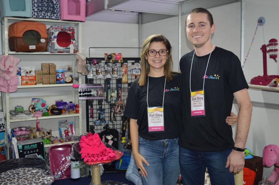 Jaciara e Marcelo, da Pet Stars, de Dois Irmãos