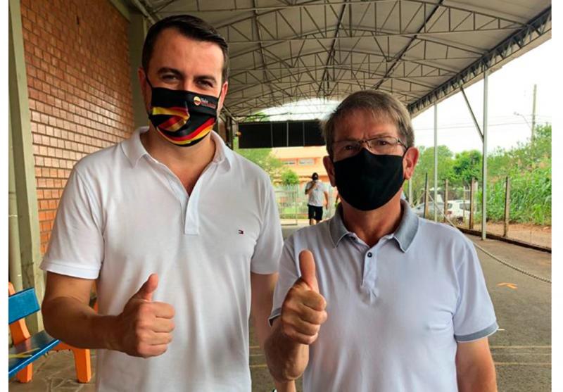 Jerri Meneghetti (PP) e Juarez Stein (MDB) são eleitos prefeito e vice em Dois Irmãos (Foto: Leonardo Boufleur)