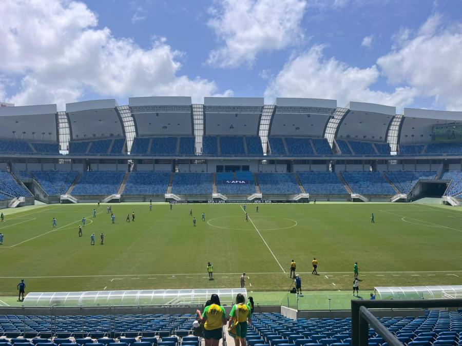 Jogos acontecem na Arena das Dunas (Foto: Divulgação)