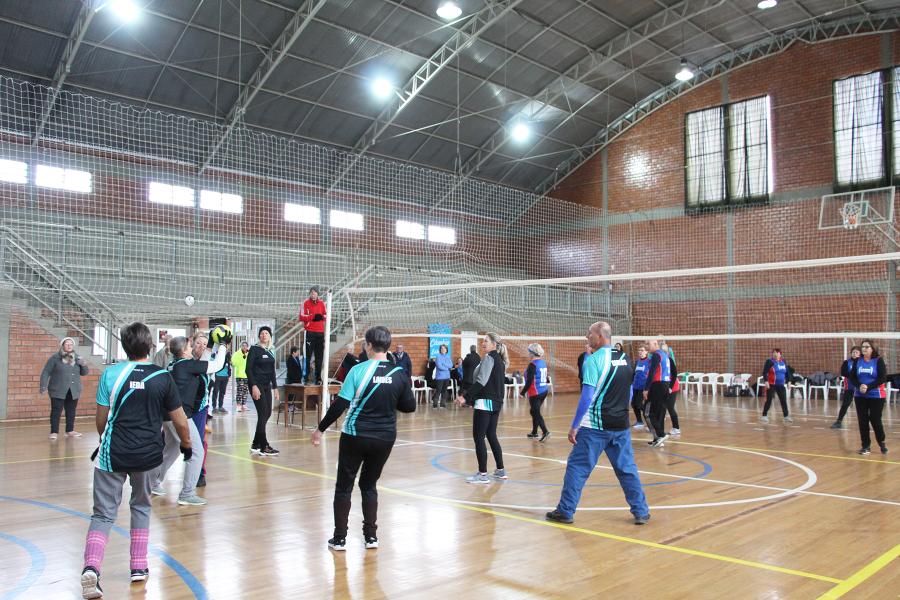 Jogos ocorrem no Ginásio Imaculada Conceição