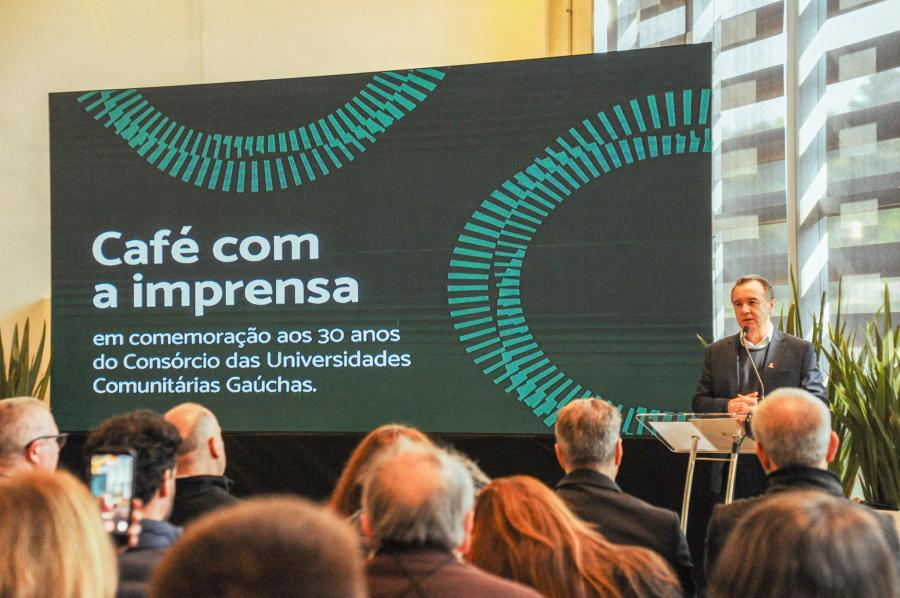 José Paulo da Rosa, reitor da Feevale