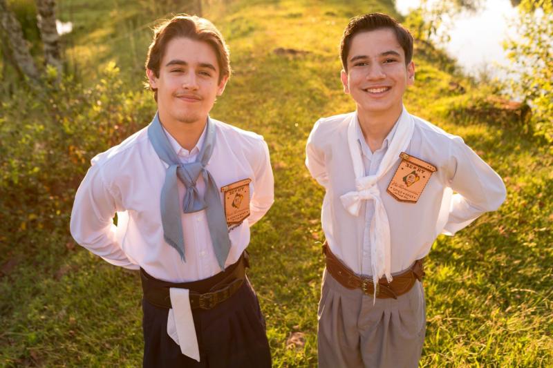 Matheus Machado Portelinha e Lorenzo Glier Loehder vão concorrer ao Estadual (Foto: Donavan Martins Fotografia)