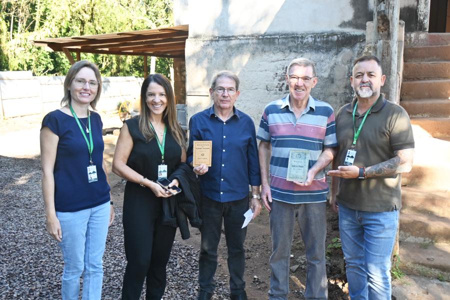 Kátia, Elisandra, Juarez, Guilherme e Maicá