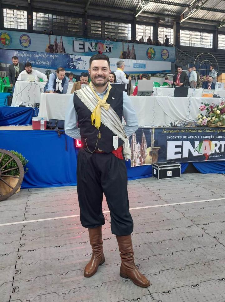 Kelvin da Silva Penedo faz parte da Equipe Técnica de Indumentária do MTG