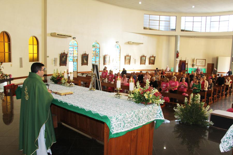 Lançamento ocorreu durante a missa da saúde