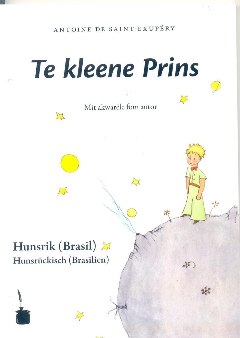 Livro “O Pequeno Príncipe” (“Te kleene Prins”)